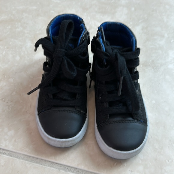 Geox kids booties high top sneakers sz 8.5 $75 - Picture 2 of 8
